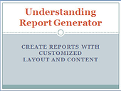 Understanding Report Generator thumbnail resized 600