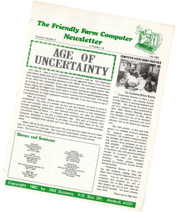 Newsletter Fall 1982 rotated